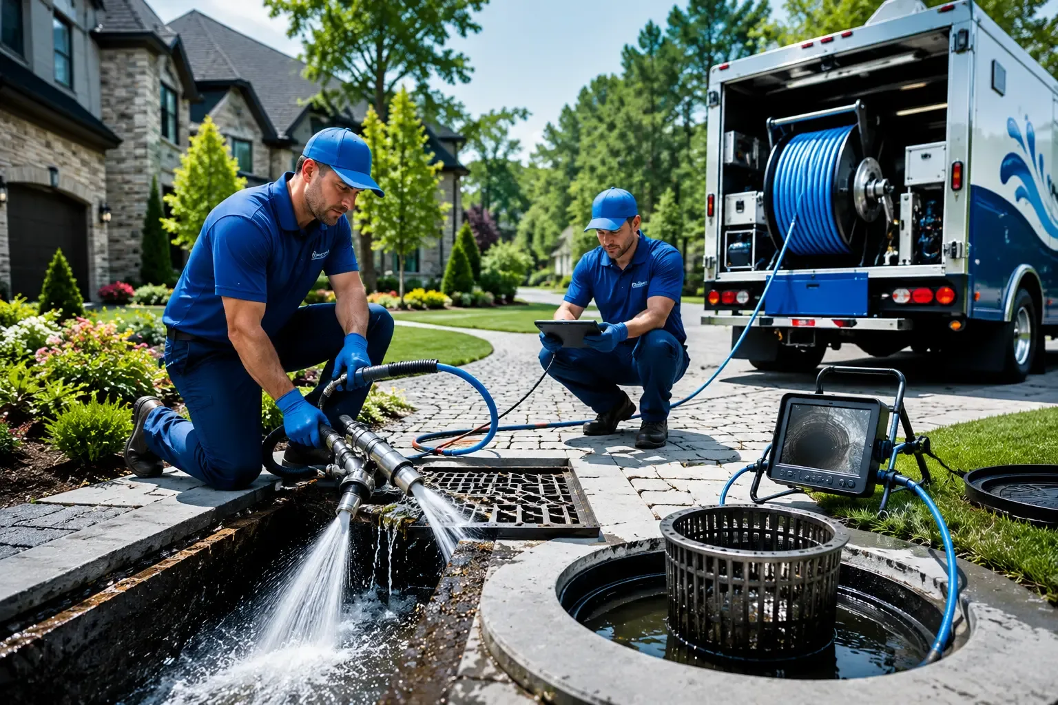 Local outdoor drain cleaning professionals in Mount Olive, IL